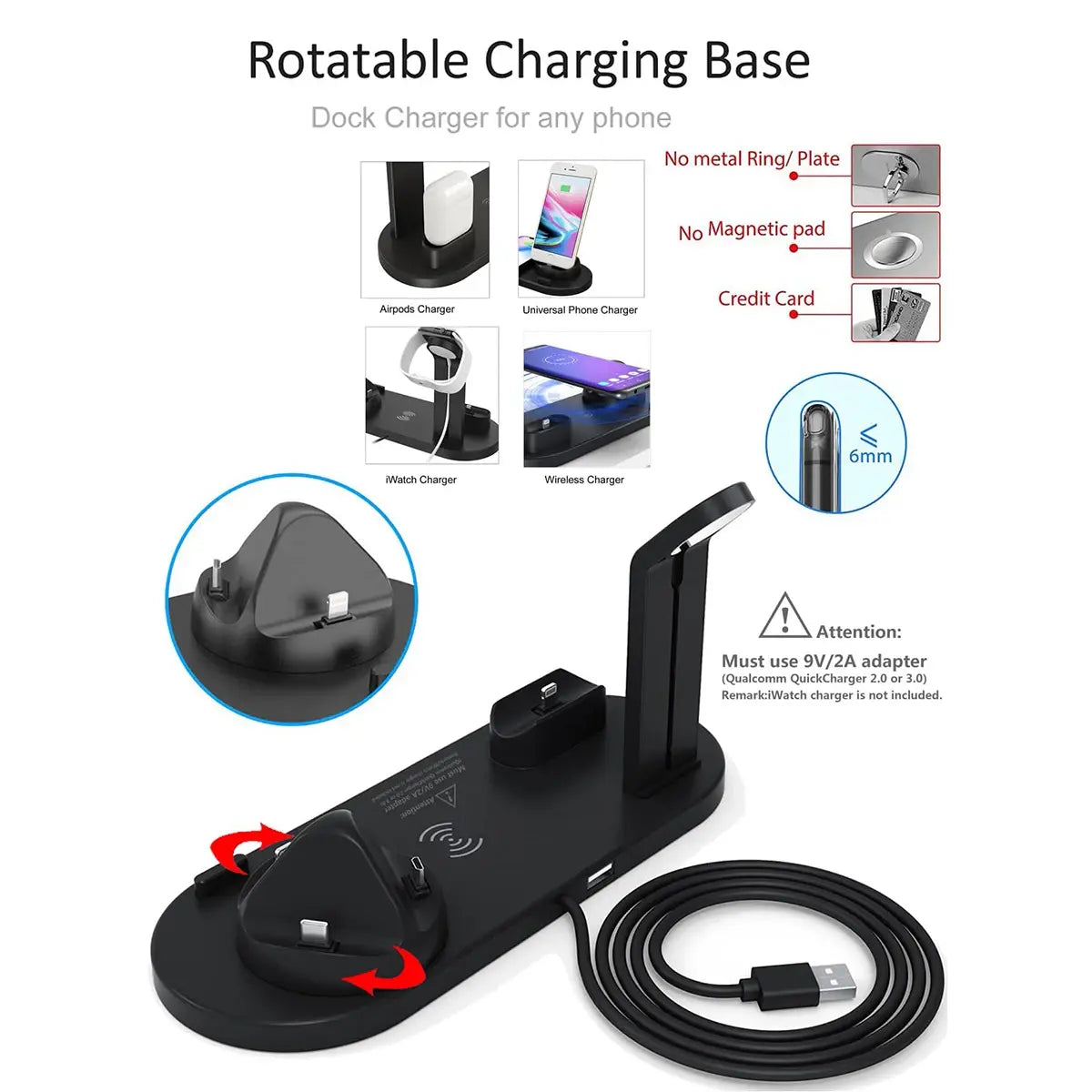 Apple Desk Fast Charging Dock Station